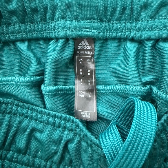 adidas Teal and Lime Joggers - Picture 5 of 6